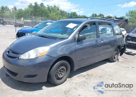 2008 Toyota Sienna Ce from USA, damaged, VIN 5TDZK23C98S123324